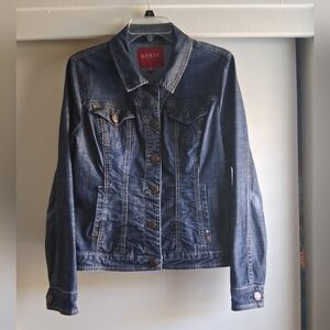 Guess Los Angeles Classic Dark Denim Jean Jacket XL Y2K